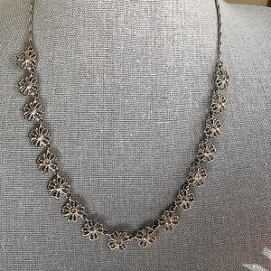 Women’s silver necklace